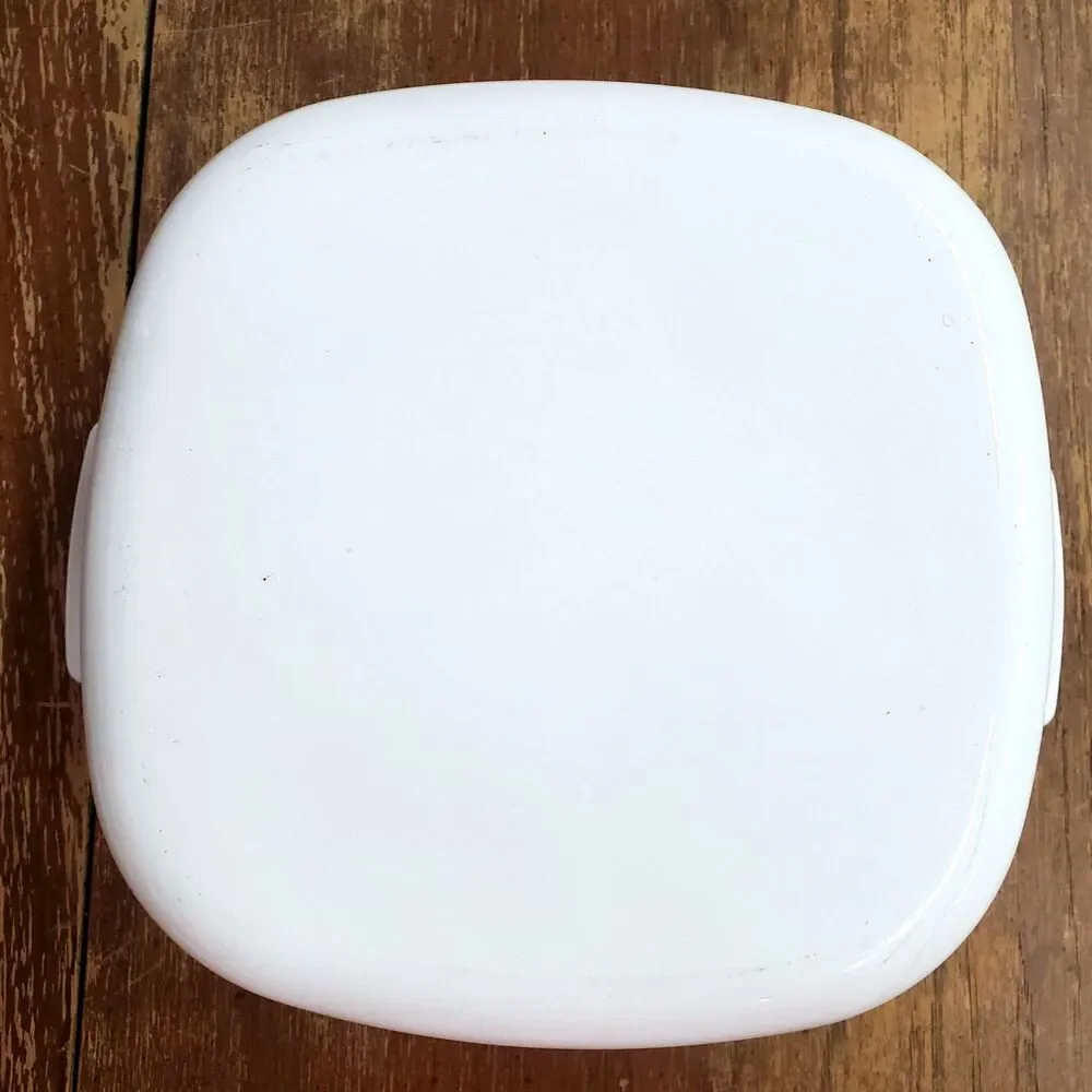 Corning Ware A-3-B White 3L Casserole Dish Vintage Pyroceram Square Bakeware USA